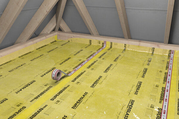 Dämmung der obersten Geschossdecke: Schritt 2