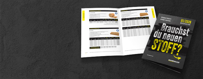 SUPERGLASS-Preisliste 01/26